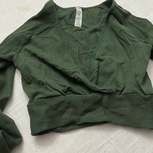 COPY - Vitality / balance athletica long sleeve crop top